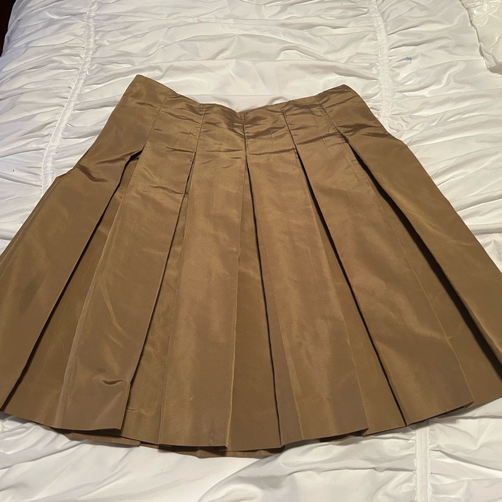Prada Tan Mini Skirt